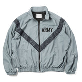 Ny US Army Military Grey Fysisk træning Fitness PT Uniform Top Sweat Jacket DSCP USGI